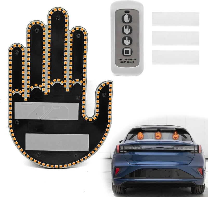 Luz LED con gestos para el coche