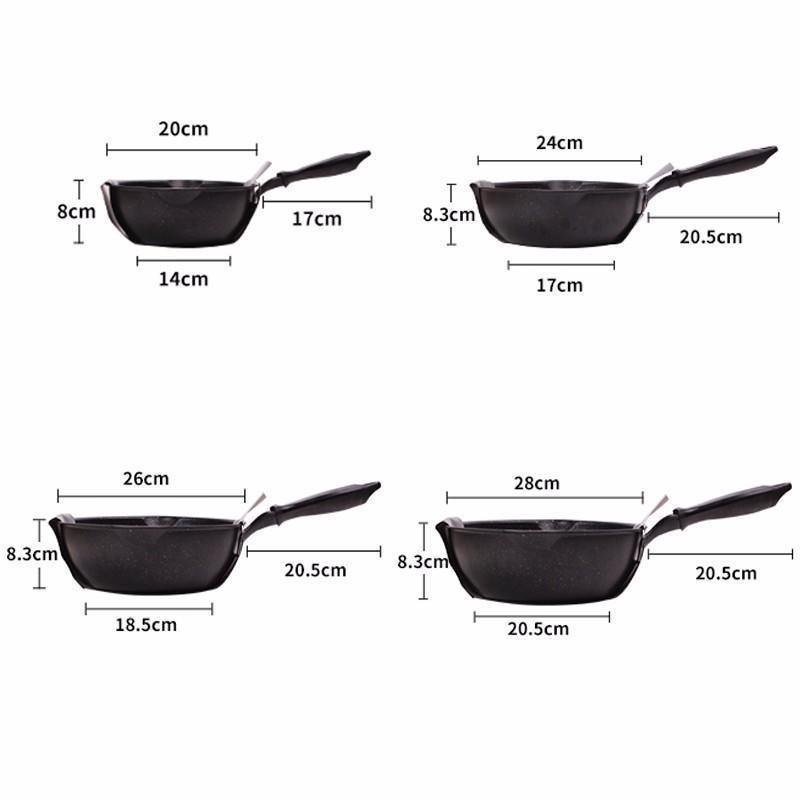 WOKKY™ - Sartén Multifuncional Antiadherente de Piedra Natural